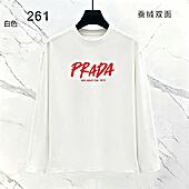 US$35.00 Prada Long-sleeved T-shirts for Men #802699