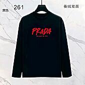 US$35.00 Prada Long-sleeved T-shirts for Men #802702