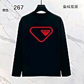 US$35.00 Prada Long-sleeved T-shirts for Men #802721