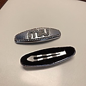 US$21.00 MIUMIU Hair Pin #803372
