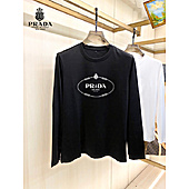 US$29.00 Prada Long-sleeved T-shirts for Men #803625