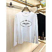 US$29.00 Prada Long-sleeved T-shirts for Men #803626