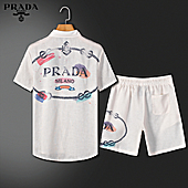 US$61.00 Prada Tracksuits for Prada Short Tracksuits for men #803632