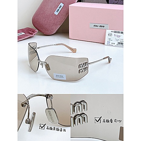 MIUMIU AAA+ Sunglasses #805022 replica