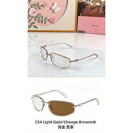 MIUMIU AAA+ Sunglasses #805725 replica