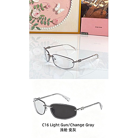 MIUMIU AAA+ Sunglasses #805727 replica