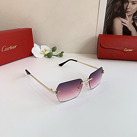 cartier AAA+ Sunglasses #806635 replica