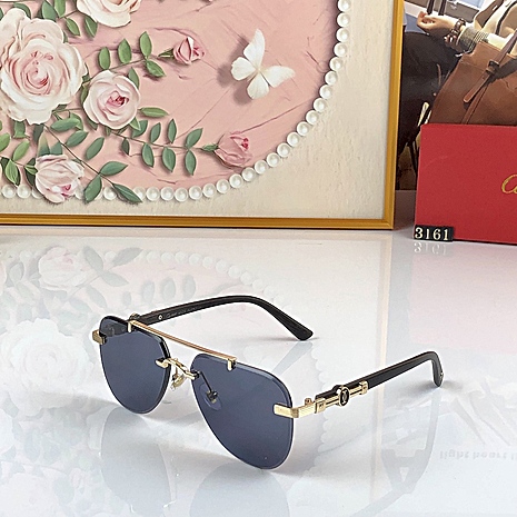 cartier AAA+ Sunglasses #806653 replica