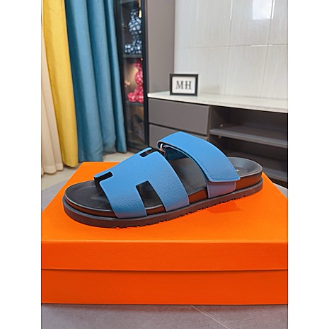 HERMES Shoes for Men's HERMES Slippers #808146 replica