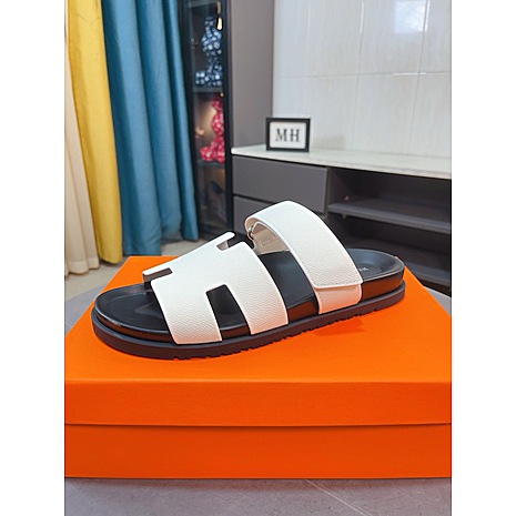 HERMES Shoes for Men's HERMES Slippers #808147 replica