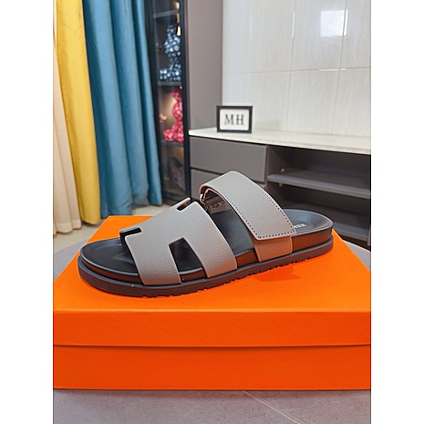HERMES Shoes for Men's HERMES Slippers #808148 replica