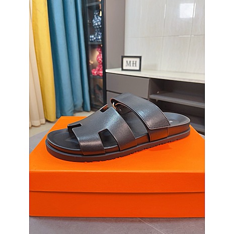 HERMES Shoes for Men's HERMES Slippers #808150 replica