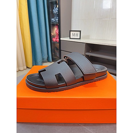 HERMES Shoes for Men's HERMES Slippers #808151 replica