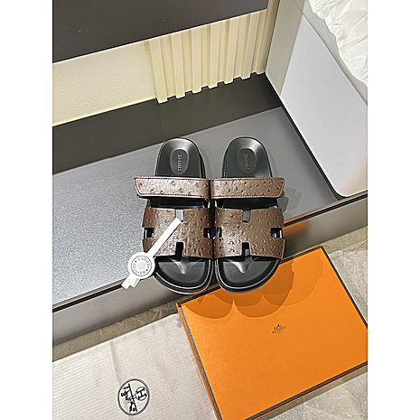 HERMES Shoes for Men's HERMES Slippers #808170 replica