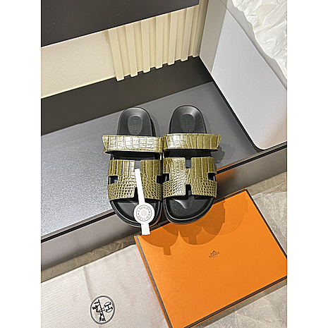 HERMES Shoes for Men's HERMES Slippers #808173 replica