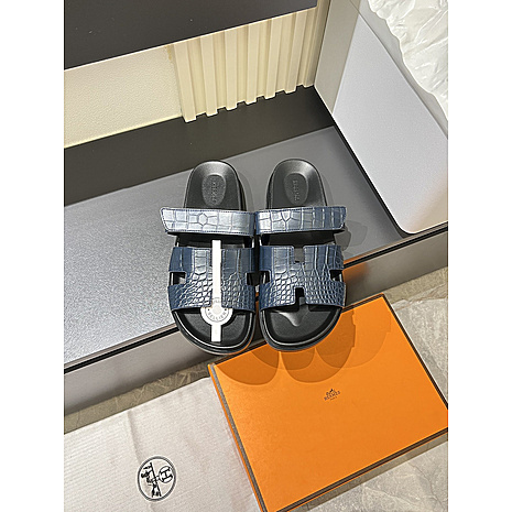 HERMES Shoes for Men's HERMES Slippers #808176 replica