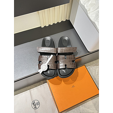 HERMES Shoes for Men's HERMES Slippers #808189 replica