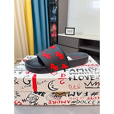 D&G Shoes for Men's D&G Slippers #808287 replica