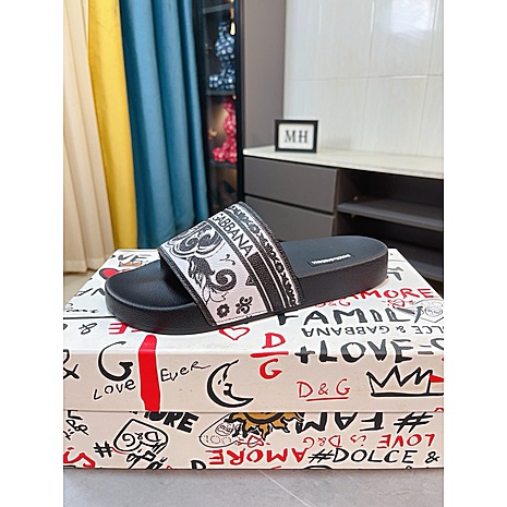 D&G Shoes for Men's D&G Slippers #808288 replica