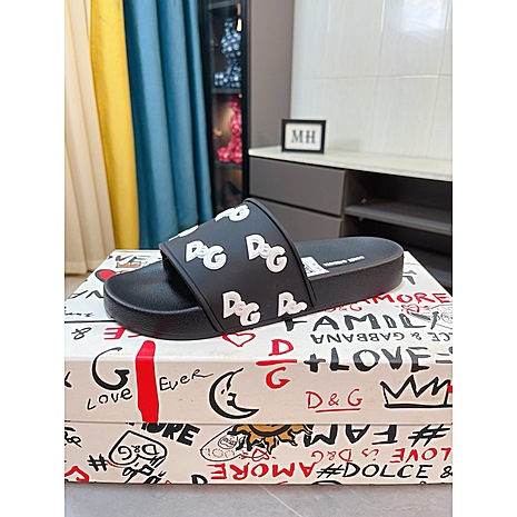 D&G Shoes for Men's D&G Slippers #808308 replica