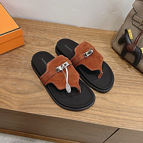 HERMES Shoes for HERMES slippers for women #808603 replica