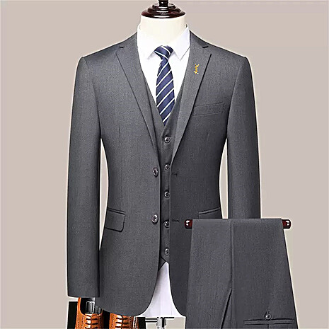YSL men's 3 piece Sets suits #808943 replica