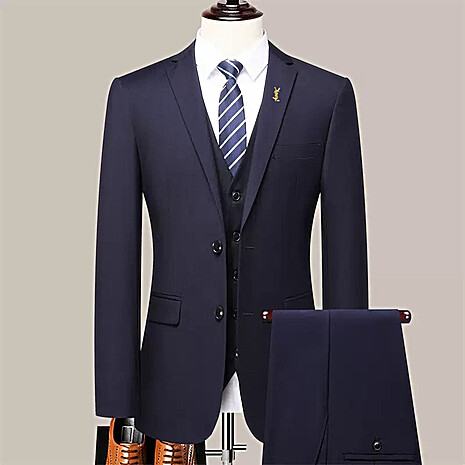 YSL men's 3 piece Sets suits #808944 replica