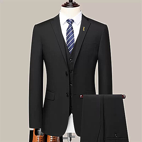 YSL men's 3 piece Sets suits #808945 replica