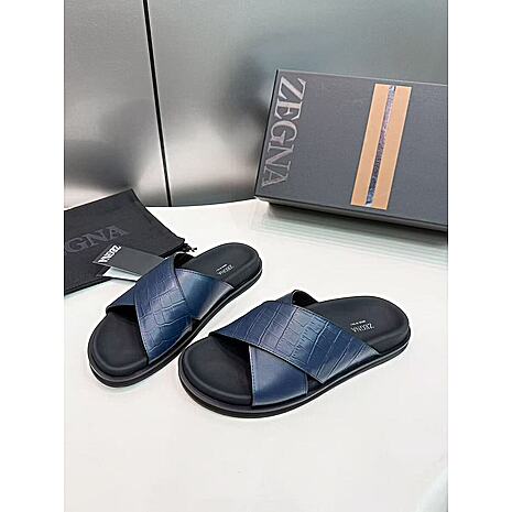 ZEGNA shoes for Men's ZEGNA Slippers #809014 replica