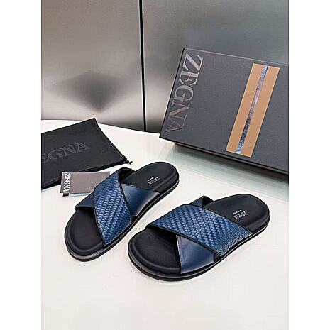 ZEGNA shoes for Men's ZEGNA Slippers #809015 replica
