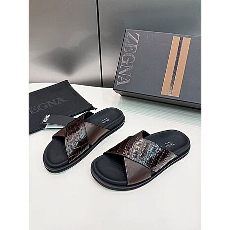 ZEGNA shoes for Men's ZEGNA Slippers #809017 replica