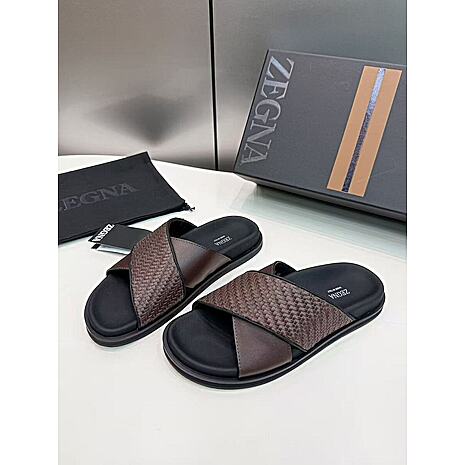 ZEGNA shoes for Men's ZEGNA Slippers #809018 replica