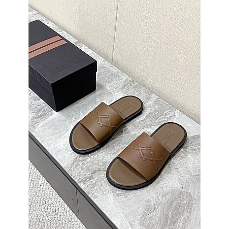 ZEGNA shoes for Men's ZEGNA Slippers #809277 replica