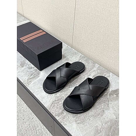 ZEGNA shoes for Men's ZEGNA Slippers #809282 replica