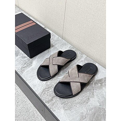ZEGNA shoes for Men's ZEGNA Slippers #809283 replica
