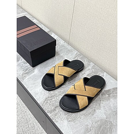 ZEGNA shoes for Men's ZEGNA Slippers #809284 replica
