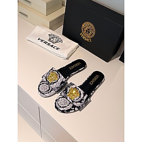 Versace shoes for versace Slippers for Women #809394 replica
