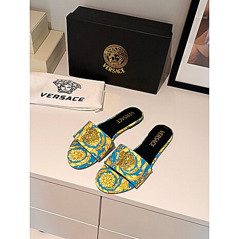 Versace shoes for versace Slippers for Women #809396 replica
