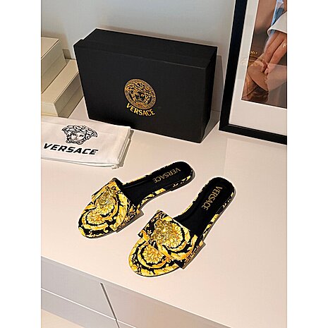 Versace shoes for versace Slippers for Women #809397 replica