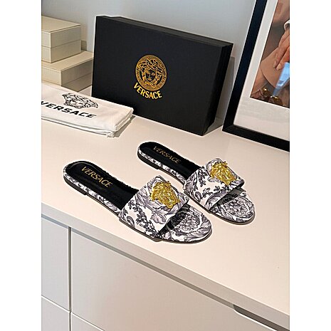 Versace shoes for versace Slippers for Women #809398 replica