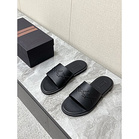 ZEGNA shoes for Men's ZEGNA Slippers #809414 replica
