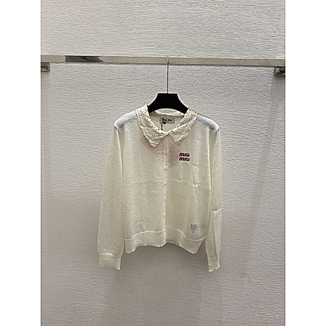 MIUMIU Long-Sleeved T-Shirts for Women #809469 replica
