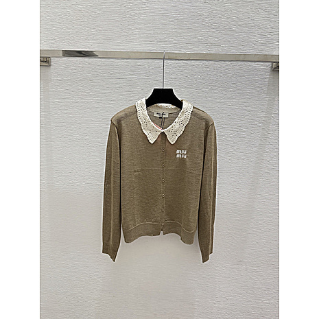 MIUMIU Long-Sleeved T-Shirts for Women #809471 replica