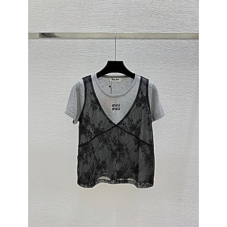MIUMIU T-Shirts for Women #809478 replica