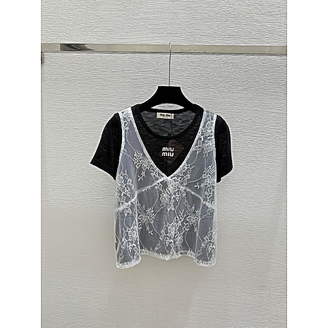 MIUMIU T-Shirts for Women #809479 replica