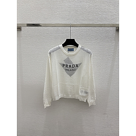 Prada Long-sleeved T-shirts for Women #810206 replica