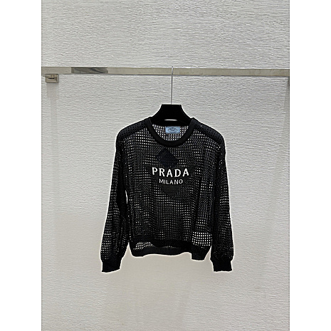 Prada Long-sleeved T-shirts for Women #810207 replica