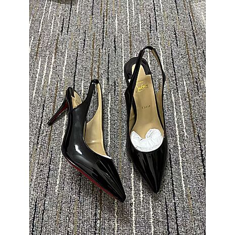 christian louboutin 10cm High-heeled shoes for women #810679 replica
