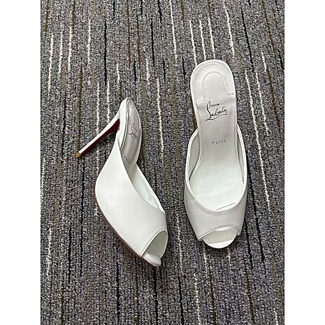 christian louboutin 10cm High-heeled shoes for women #810683 replica