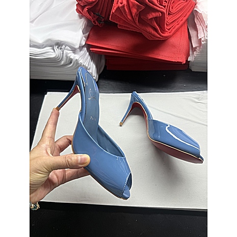 christian louboutin 10cm High-heeled shoes for women #810684 replica